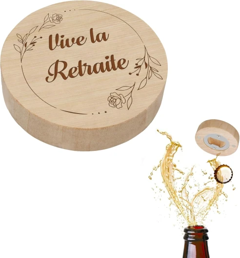 Vive la Retraite Décapsuleur,Cadeau Retraite Femme,Cadeau Départ Collègue,Cadeau Retraite Homme,Cadeau Retraite,Idée Cadeau Retraite Original,Cadeau Depart Retraite,Cadeau Depart Retraite Humoristique